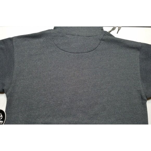 Realtree Long Sleeve Gray Deer Antlers Floral Graphic Hoodie Women's Size Large - Picture 12 of 15